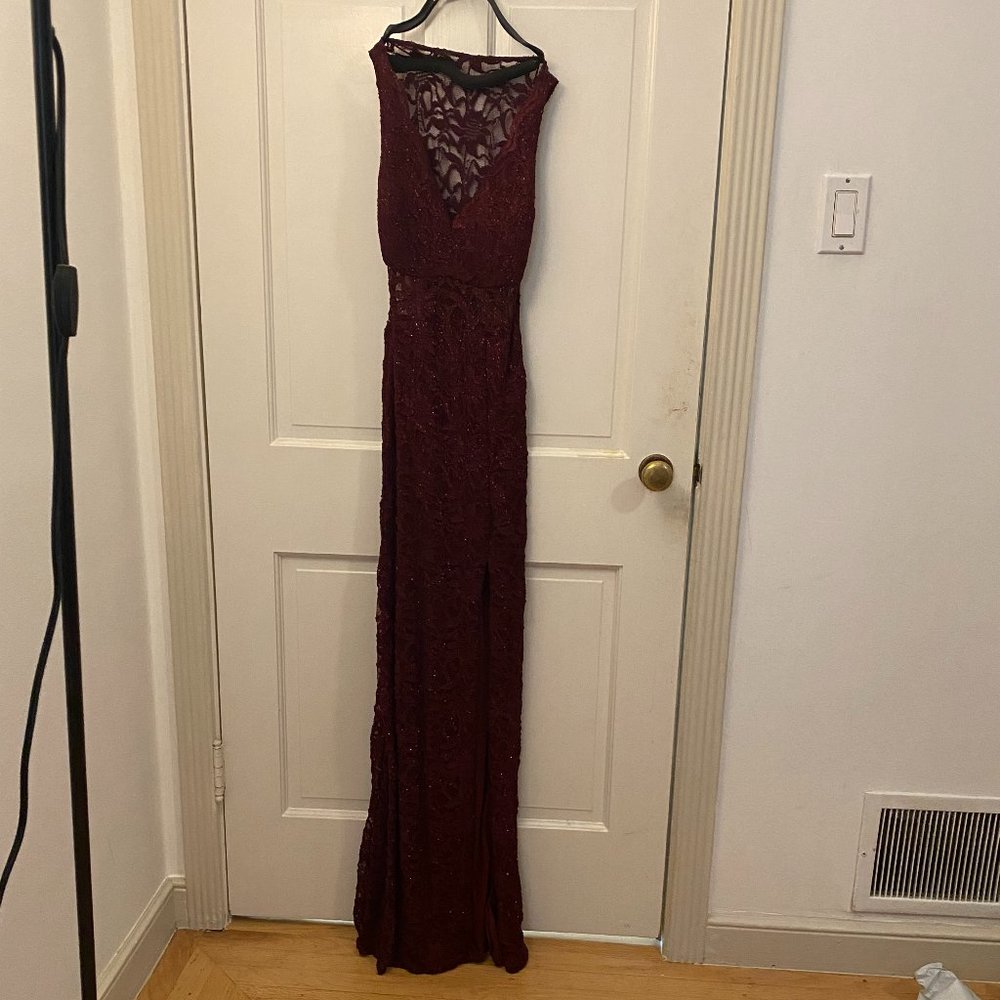 Floor length dress